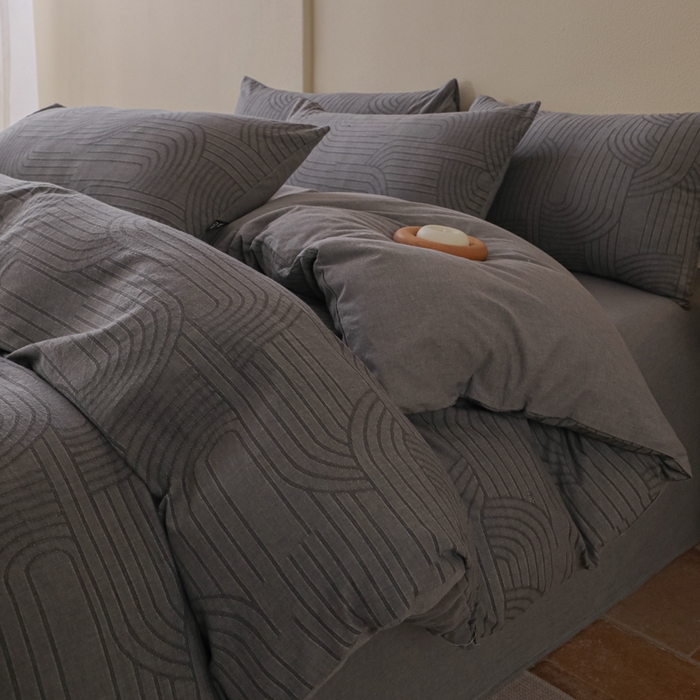 91家纺网 家纺一手货源 找家纺 （总）恋人优选 2026新款浮光全棉纯棉提花四件套