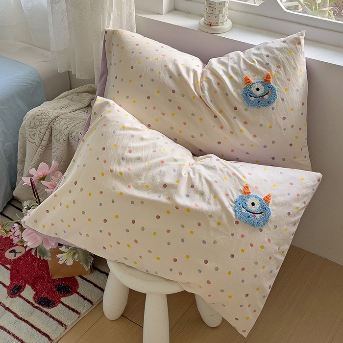 91家纺网 家纺一手货源 找家纺 （总）曼谷家纺 2026新款水洗棉毛巾绣枕套