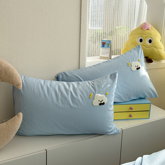 91家纺网 家纺一手货源 找家纺 （总）曼谷家纺 2026新款水洗棉毛巾绣枕套