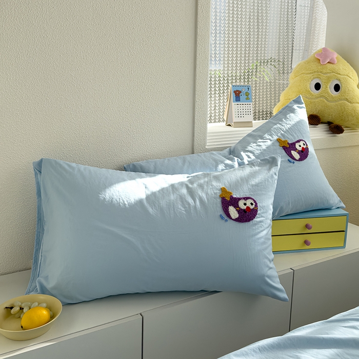 91家纺网 家纺一手货源 找家纺 （总）曼谷家纺 2026新款水洗棉毛巾绣枕套