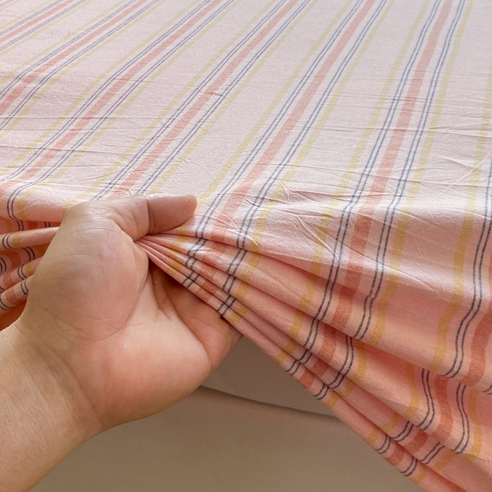 91家纺网 家纺一手货源 找家纺 （总）恋人优选 2026新款全棉纯棉色织床单单床单床单单件