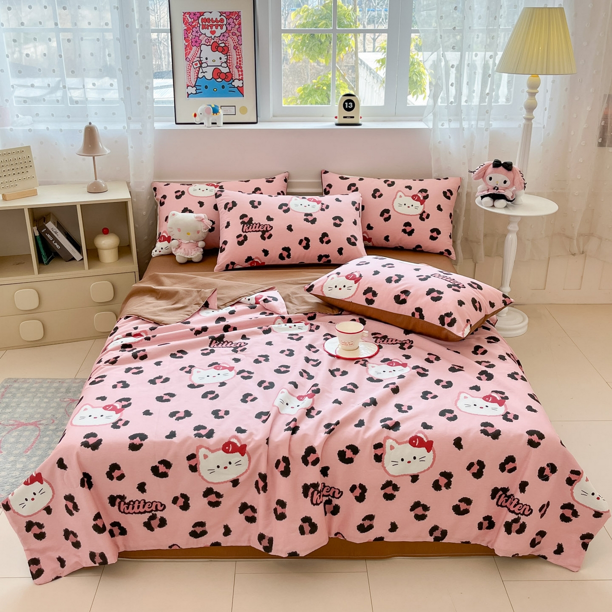 91家纺网 家纺一手货源 找家纺 （总）博雅 2026春夏新款卡通全棉夏被夏凉被空调被四件套