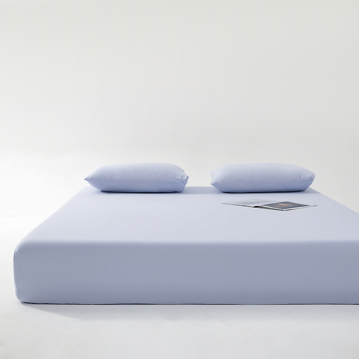 91家纺网 家纺一手货源 找家纺 北部居 2026新款针织棉单床笠 太空灰