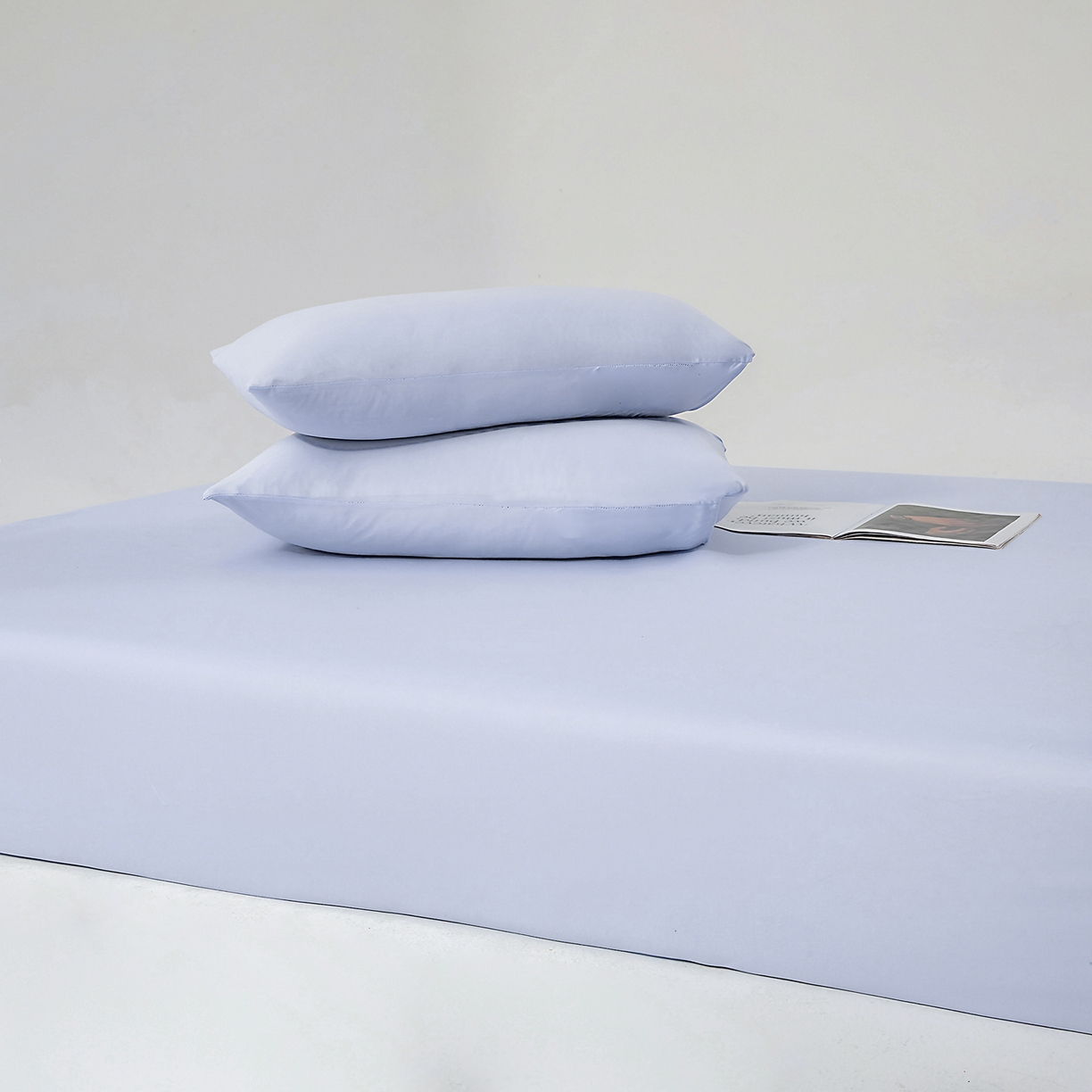 91家纺网 家纺一手货源 找家纺 北部居 2026新款针织棉单床笠 太空灰