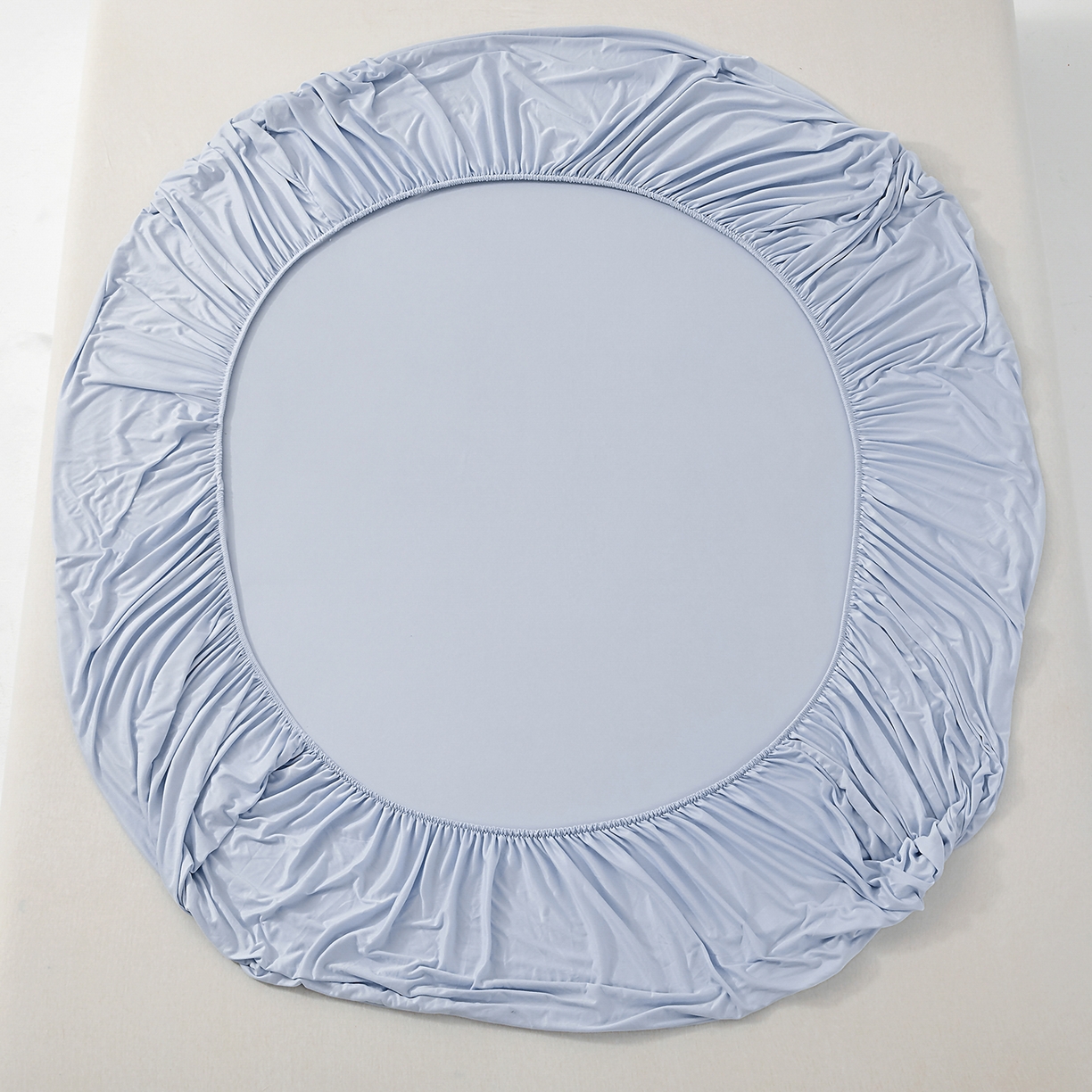 91家纺网 家纺一手货源 找家纺 北部居 2026新款针织棉单床笠 太空灰