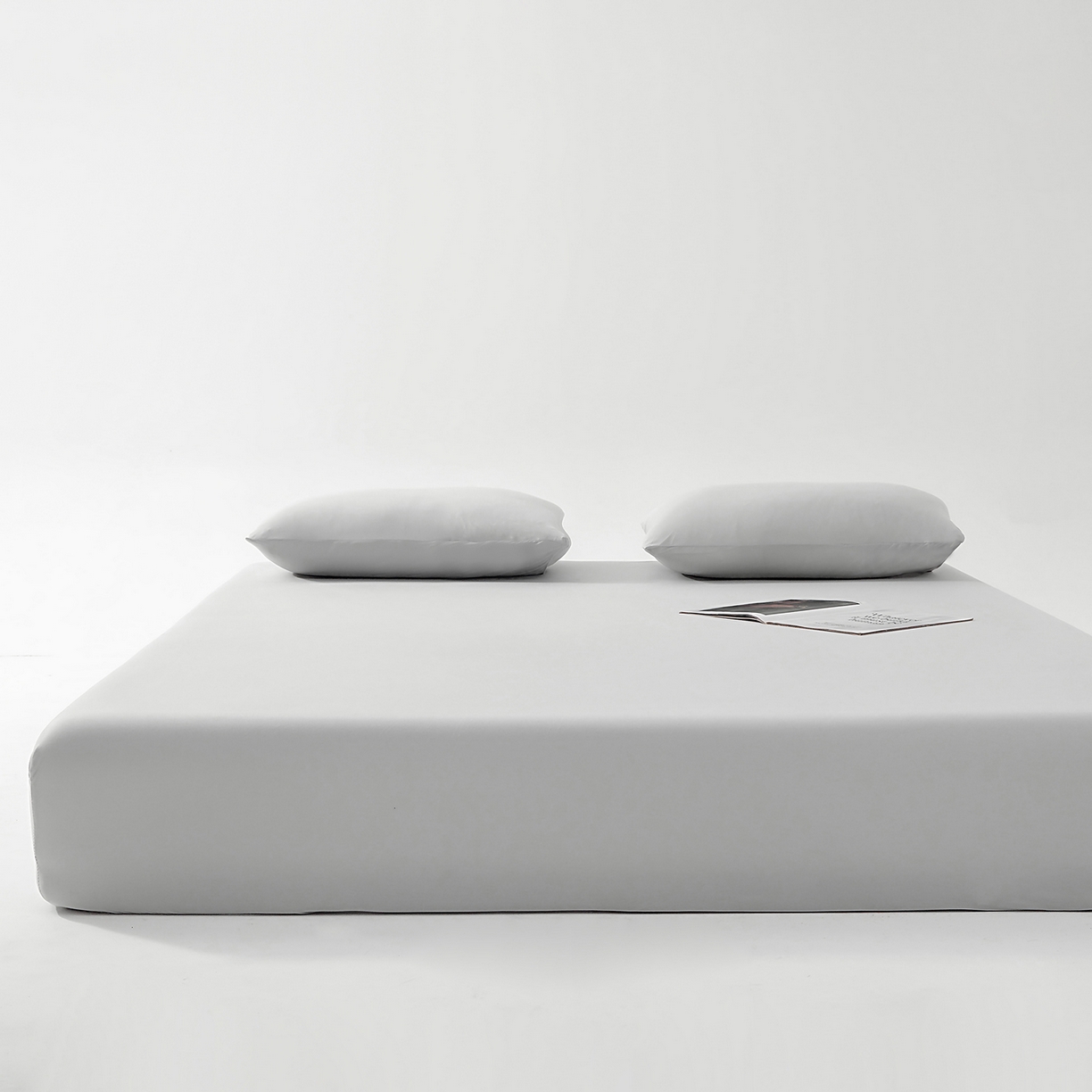 91家纺网 家纺一手货源 找家纺 北部居 2026新款针织棉单床笠 岩石灰