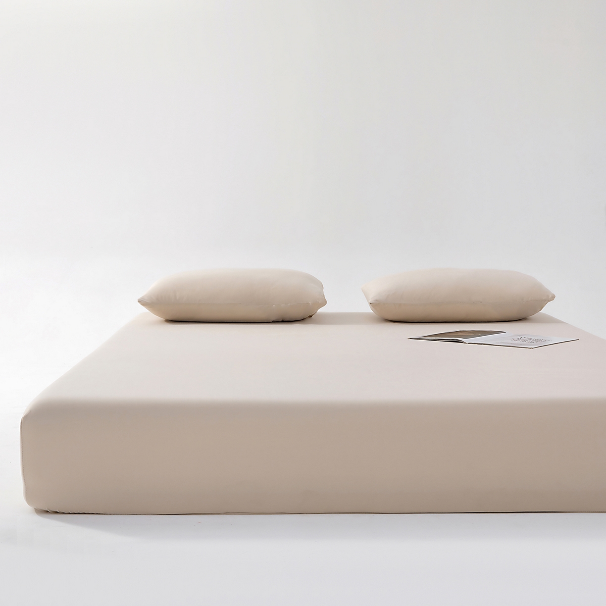 91家纺网 家纺一手货源 找家纺 北部居 2026新款针织棉单床笠 山野茶