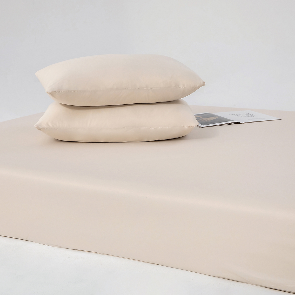 91家纺网 家纺一手货源 找家纺 北部居 2026新款针织棉单床笠 山野茶