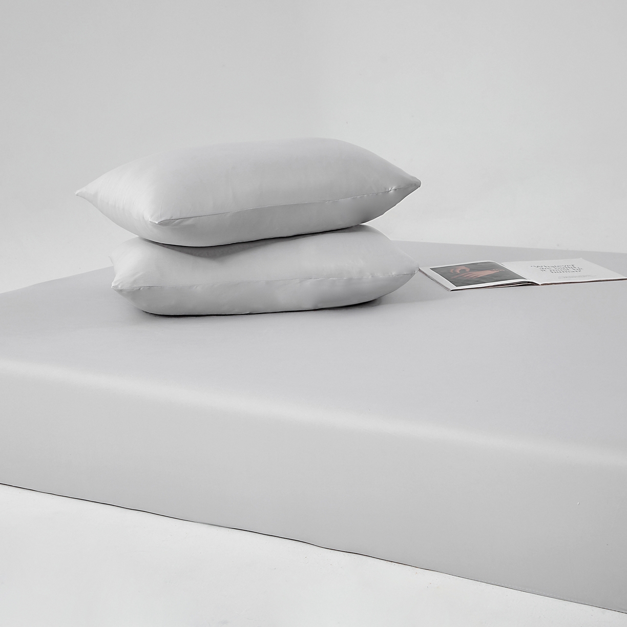 91家纺网 家纺一手货源 找家纺 北部居 2026新款针织棉单床笠 岩石灰