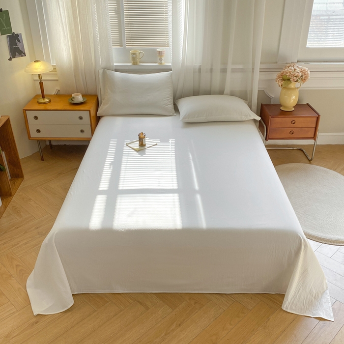 91家纺网 家纺一手货源 找家纺 （总）恋人优选 2026新款全棉纯棉色织床单单床单床单单件