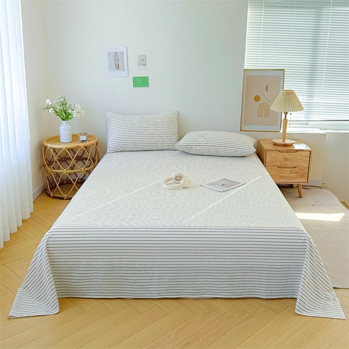 91家纺网 家纺一手货源 找家纺 （总）恋人优选 2026新款全棉纯棉色织床单单床单床单单件