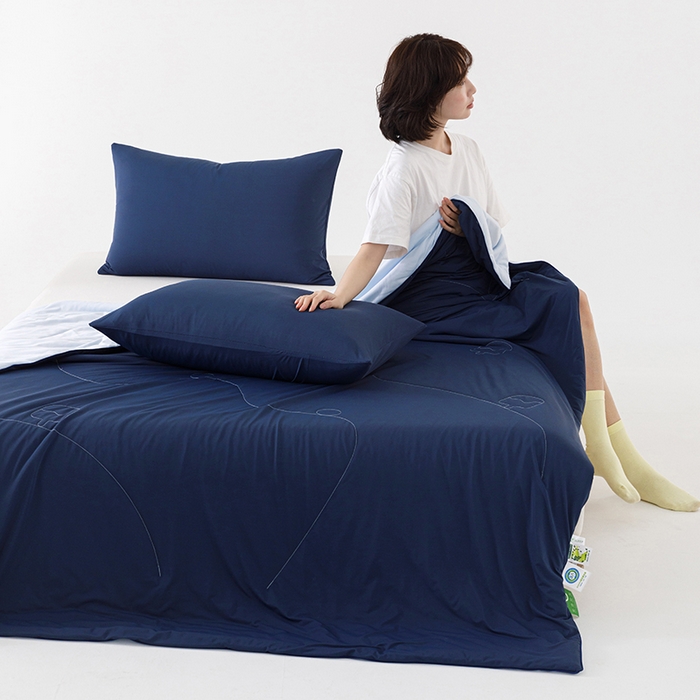 91家纺网 家纺一手货源 找家纺 （总）优被业 2026新款云感凉感丝夏凉被  抗菌防螨超清爽