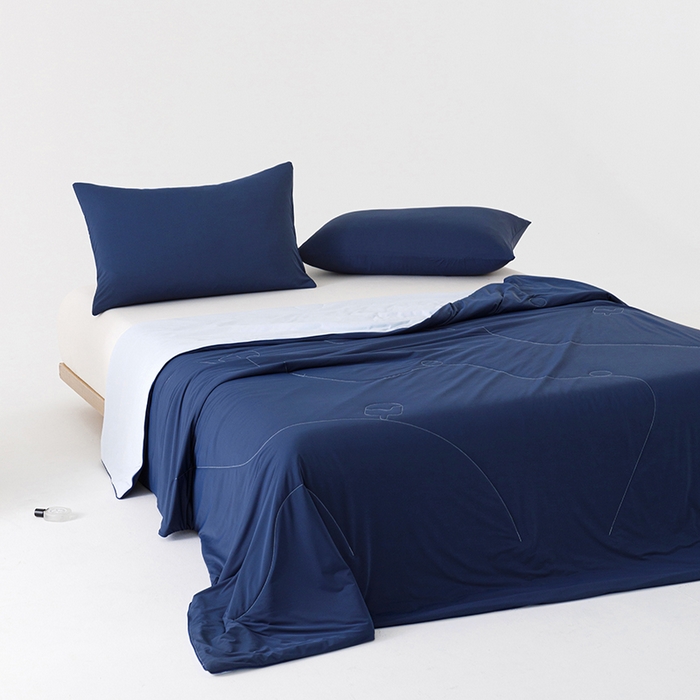 91家纺网 家纺一手货源 找家纺 （总）优被业 2026新款云感凉感丝夏凉被  抗菌防螨超清爽