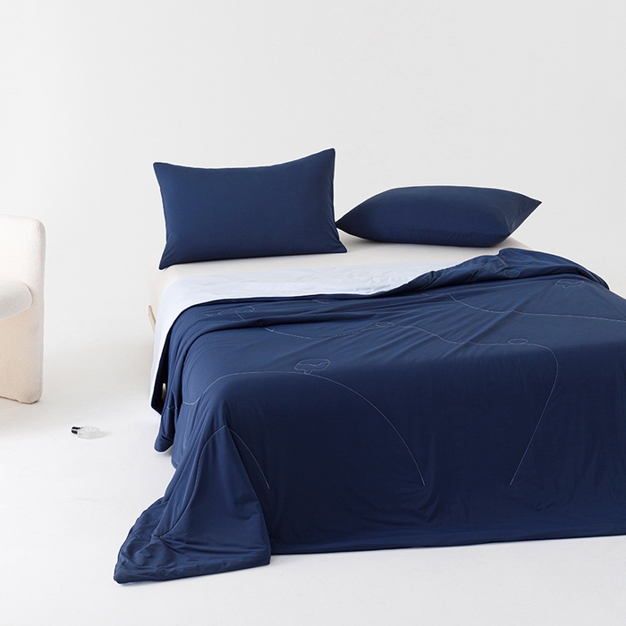 91家纺网 家纺一手货源 找家纺 （总）优被业 2026新款云感凉感丝夏凉被  抗菌防螨超清爽