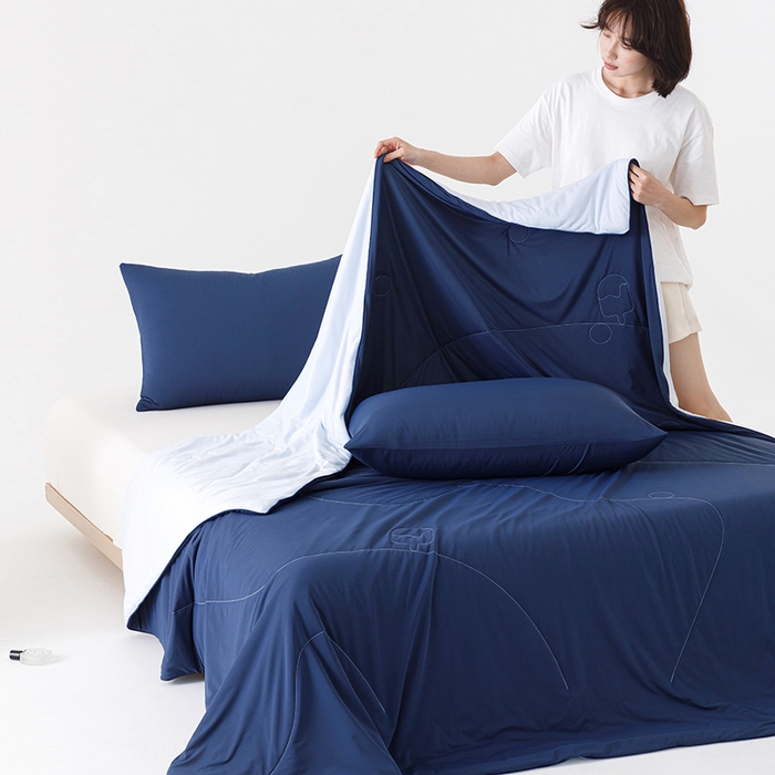 91家纺网 家纺一手货源 找家纺 （总）优被业 2026新款云感凉感丝夏凉被  抗菌防螨超清爽