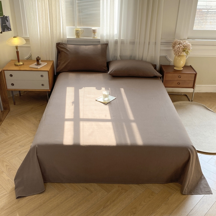 91家纺网 家纺一手货源 找家纺 （总）恋人优选 2026新款全棉纯棉色织床单单床单床单单件