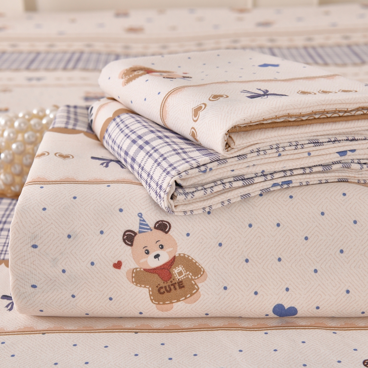 91家纺网 家纺一手货源 找家纺 （总）悠米悠家 2026新款工艺款印花老粗布床单单品床单床单单件凉席席子