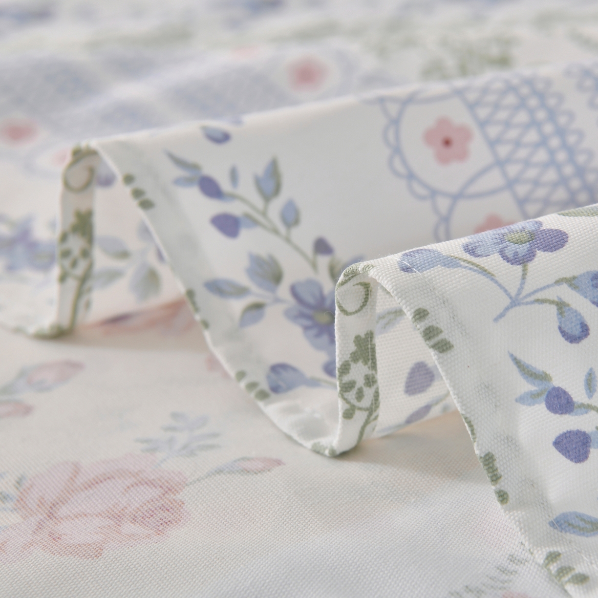 91家纺网 家纺一手货源 找家纺 悠米悠家 2026新款工艺款印花老粗布床单单品床单床单单件凉席席子 莫奈玫瑰园