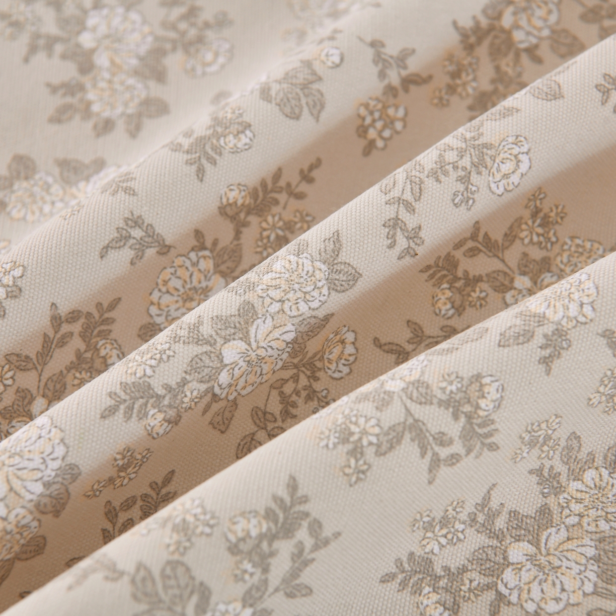 91家纺网 家纺一手货源 找家纺 悠米悠家 2026新款工艺款印花老粗布床单单品床单床单单件凉席席子 森系小野菊