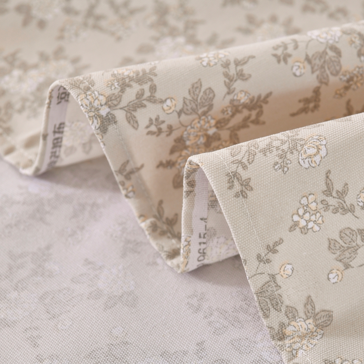 91家纺网 家纺一手货源 找家纺 悠米悠家 2026新款工艺款印花老粗布床单单品床单床单单件凉席席子 森系小野菊