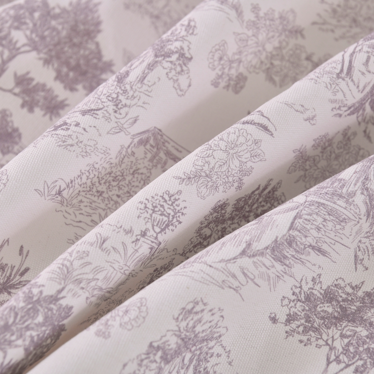 91家纺网 家纺一手货源 找家纺 悠米悠家 2026新款工艺款印花老粗布床单单品床单床单单件凉席席子 烟紫松间居