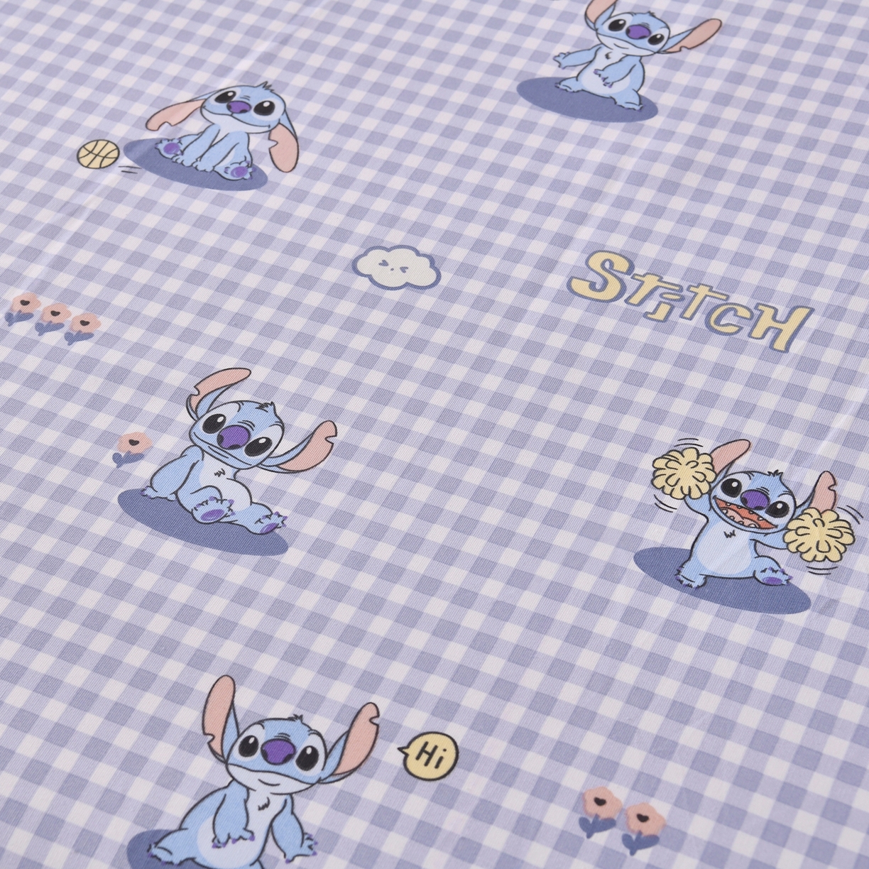 91家纺网 家纺一手货源 找家纺 悠米悠家 2026新款工艺款印花老粗布床单单品床单床单单件凉席席子 格纹史迪日记