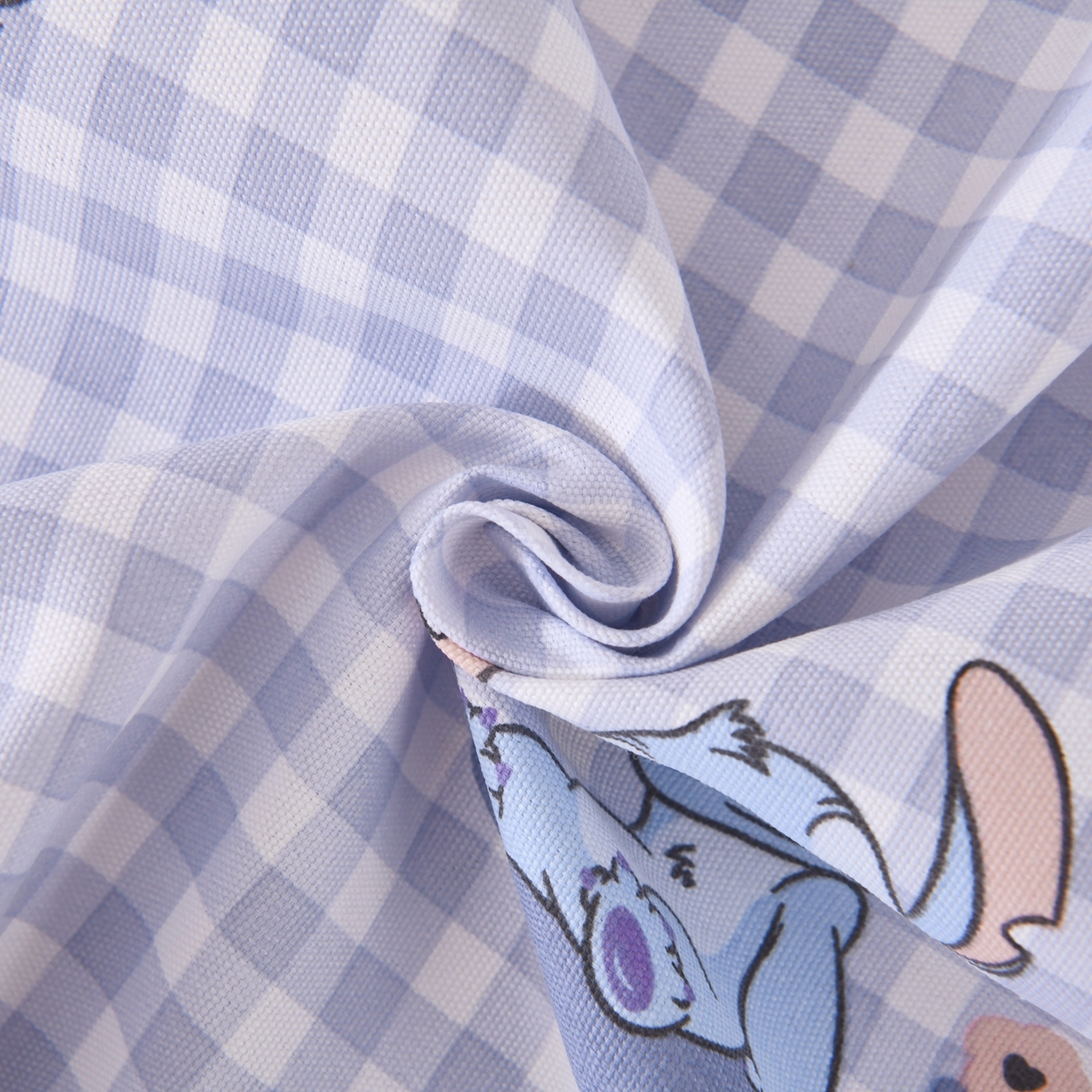 91家纺网 家纺一手货源 找家纺 悠米悠家 2026新款工艺款印花老粗布床单单品床单床单单件凉席席子 格纹史迪日记