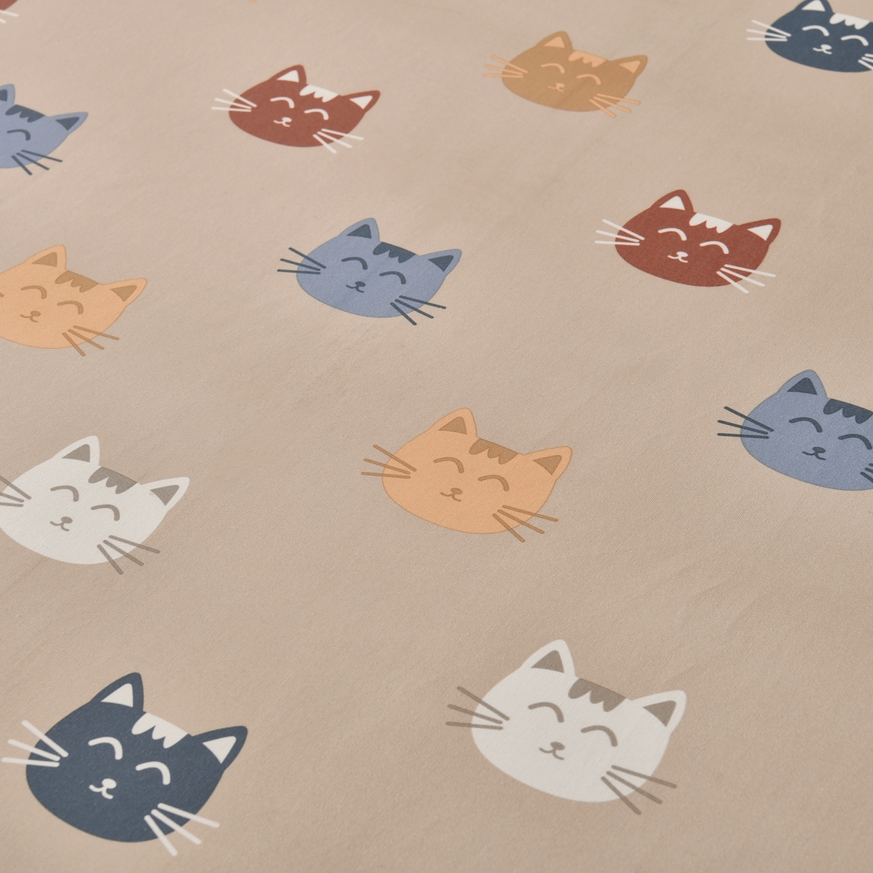 91家纺网 家纺一手货源 找家纺 悠米悠家 2026新款工艺款印花老粗布床单单品床单床单单件凉席席子 奶咖喵星集