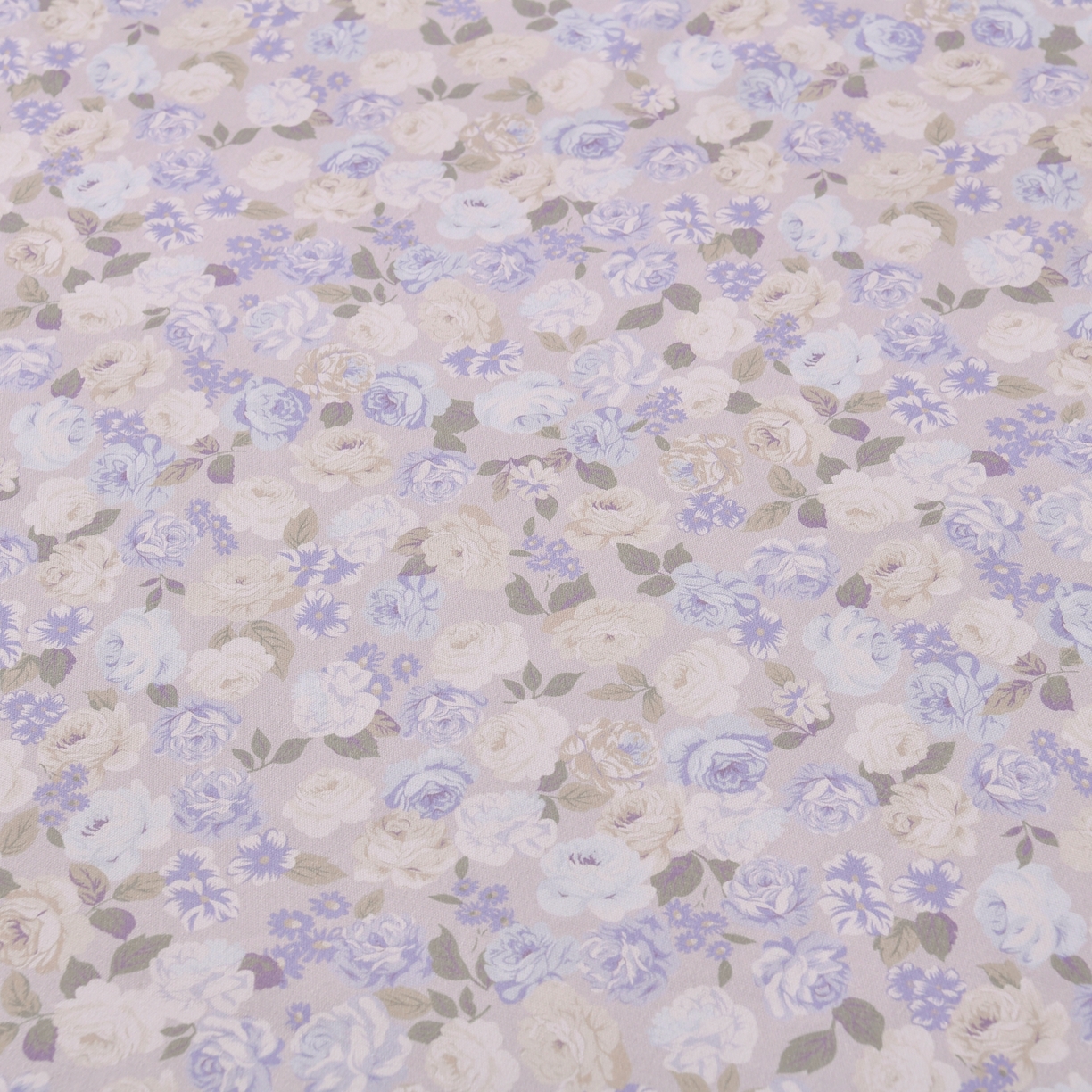 91家纺网 家纺一手货源 找家纺 悠米悠家 2026新款工艺款印花老粗布床单单品床单床单单件凉席席子 柔紫花雾叙