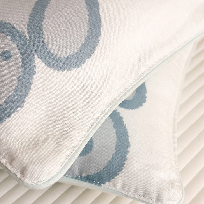 91家纺网 家纺一手货源 找家纺 嗨生活 2026新款全棉纯棉双层纱大版枕套儿童枕套幼儿园枕套枕芯单品枕套枕套单件 哈喽小象