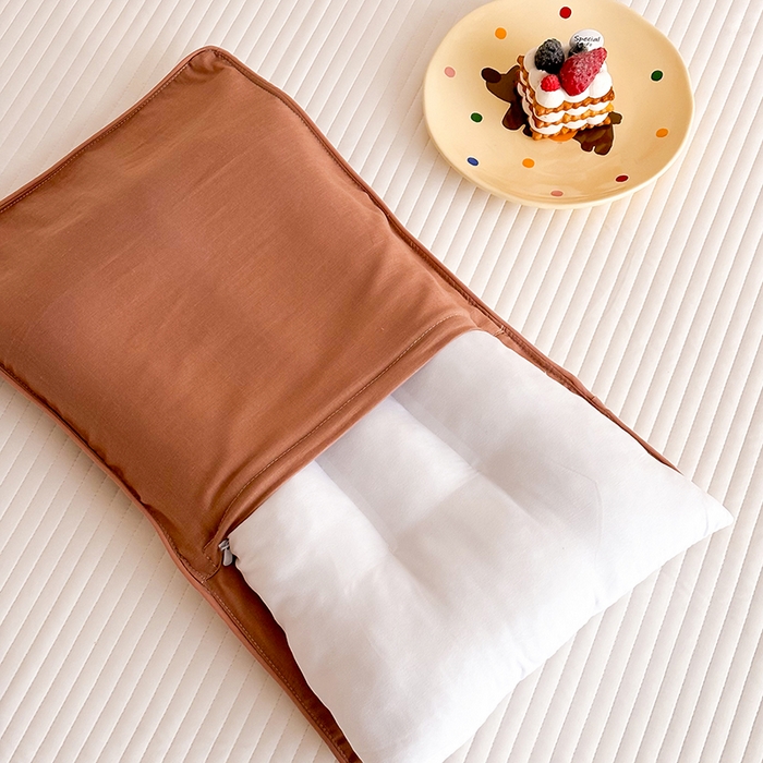 91家纺网 家纺一手货源 找家纺 嗨生活 2026新款全棉纯棉双层纱大版枕套儿童枕套幼儿园枕套枕芯单品枕套枕套单件 萌趣小熊