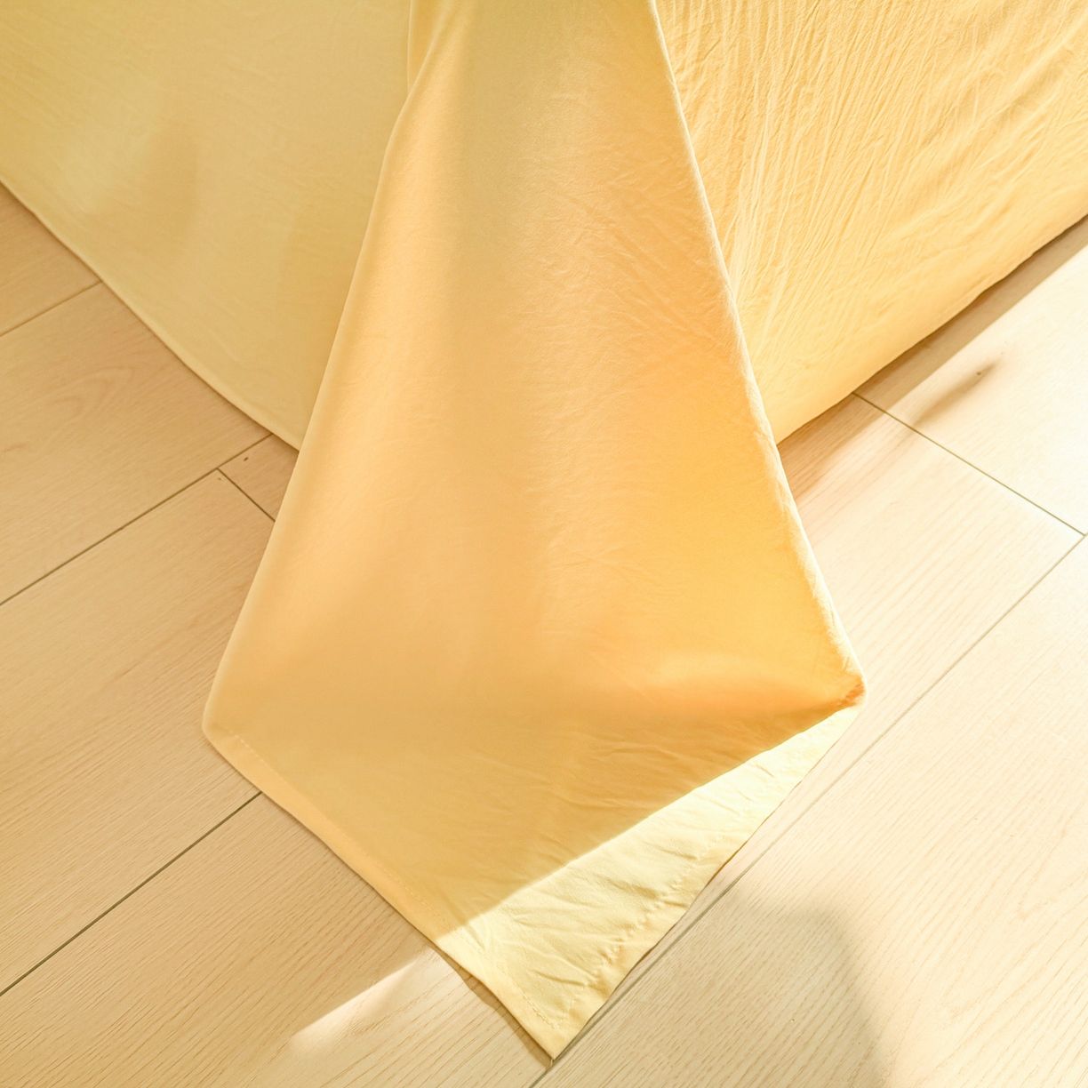 91家纺网 家纺一手货源 找家纺 雨帆家纺 2026新款云朵棉卡通毛巾绣四件套 奶黄尼尼