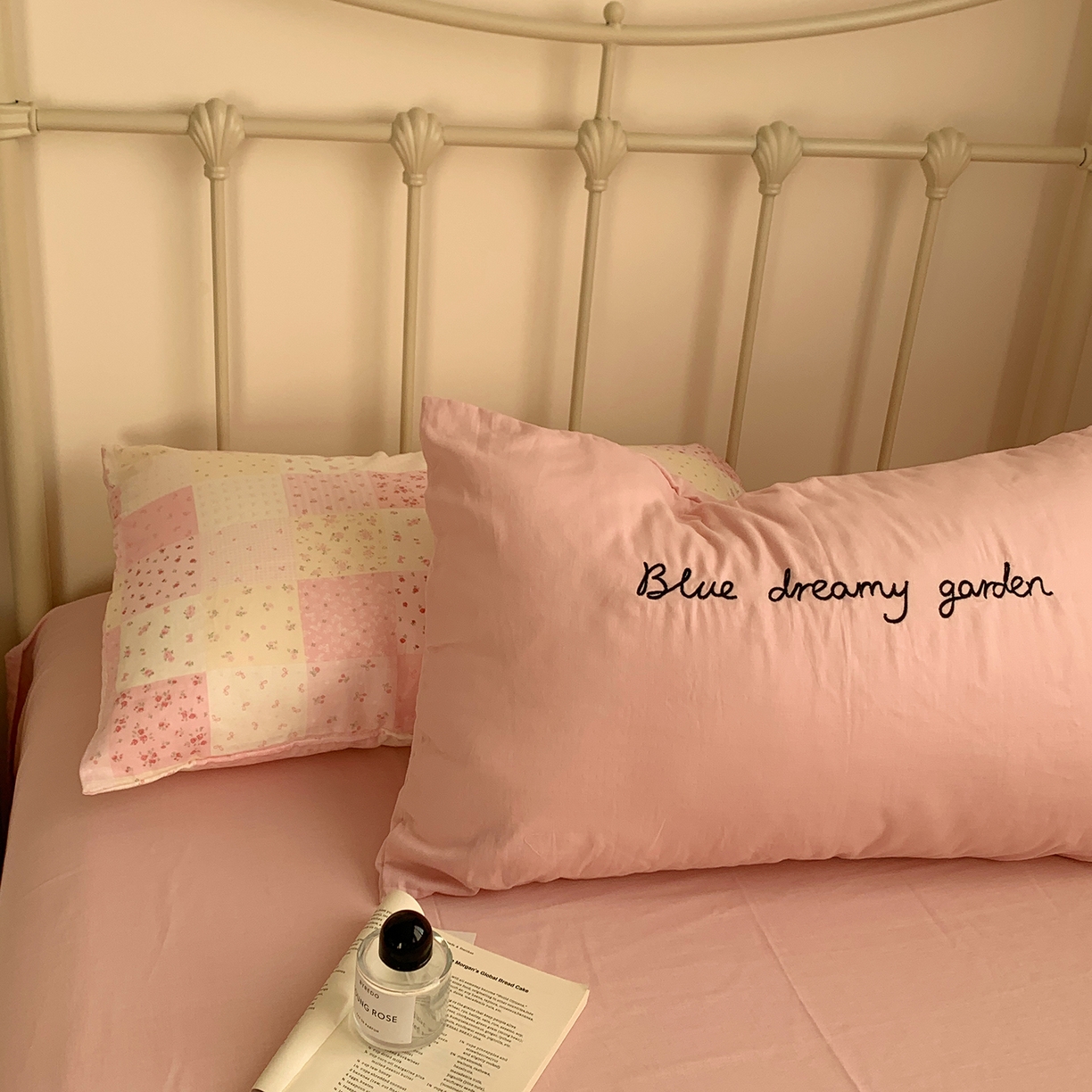 91家纺网 家纺一手货源 找家纺 （总）桃喜 2026新款全棉双层纱碎花枕套混搭系列四件套