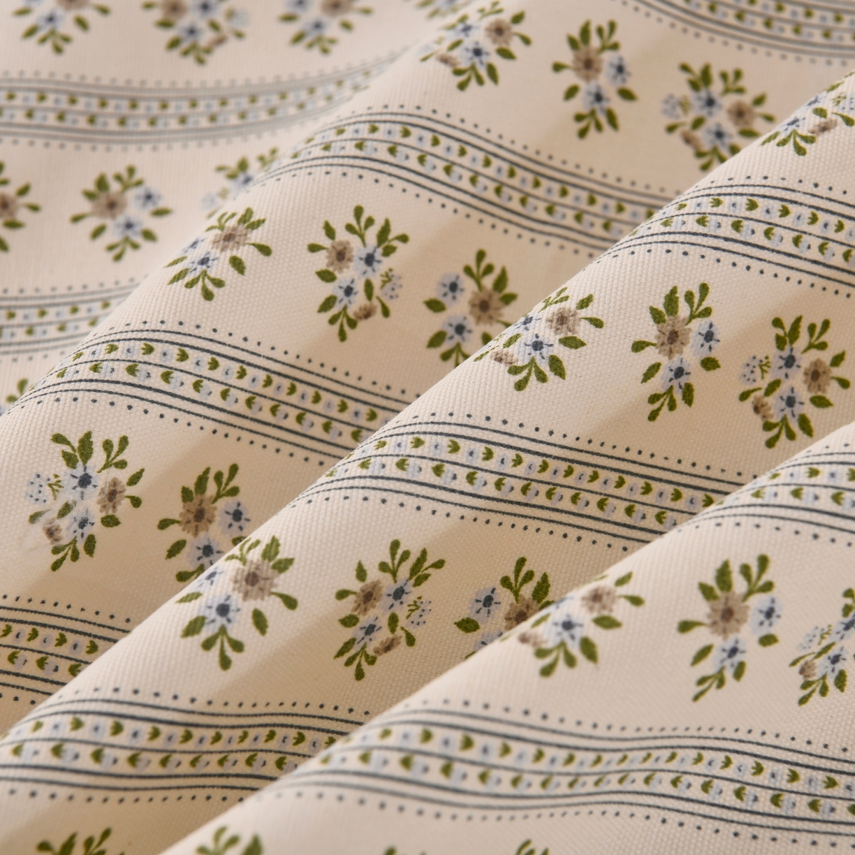 91家纺网 家纺一手货源 找家纺 悠米悠家 2026新款工艺款印花老粗布床单单品床单床单单件凉席席子 青森小枝集