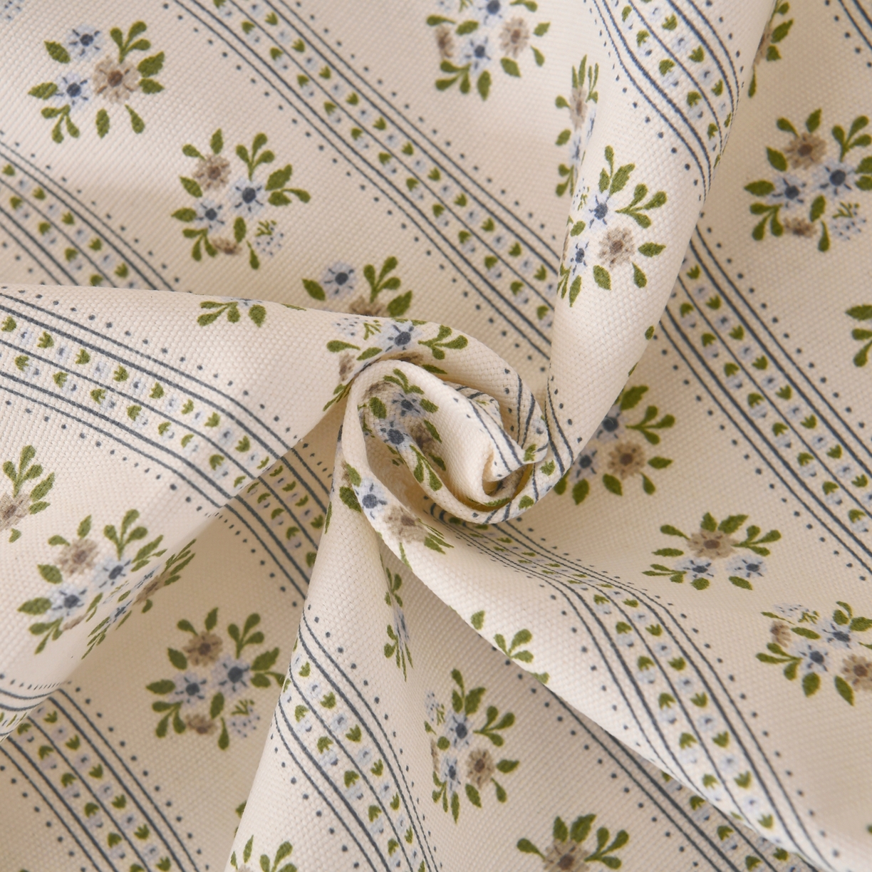 91家纺网 家纺一手货源 找家纺 悠米悠家 2026新款工艺款印花老粗布床单单品床单床单单件凉席席子 青森小枝集