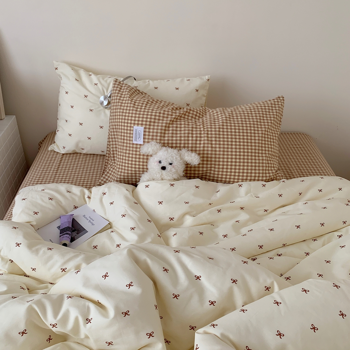 91家纺网 家纺一手货源 找家纺 （总）桃喜 2026新款全棉水洗棉ins博主风四件套