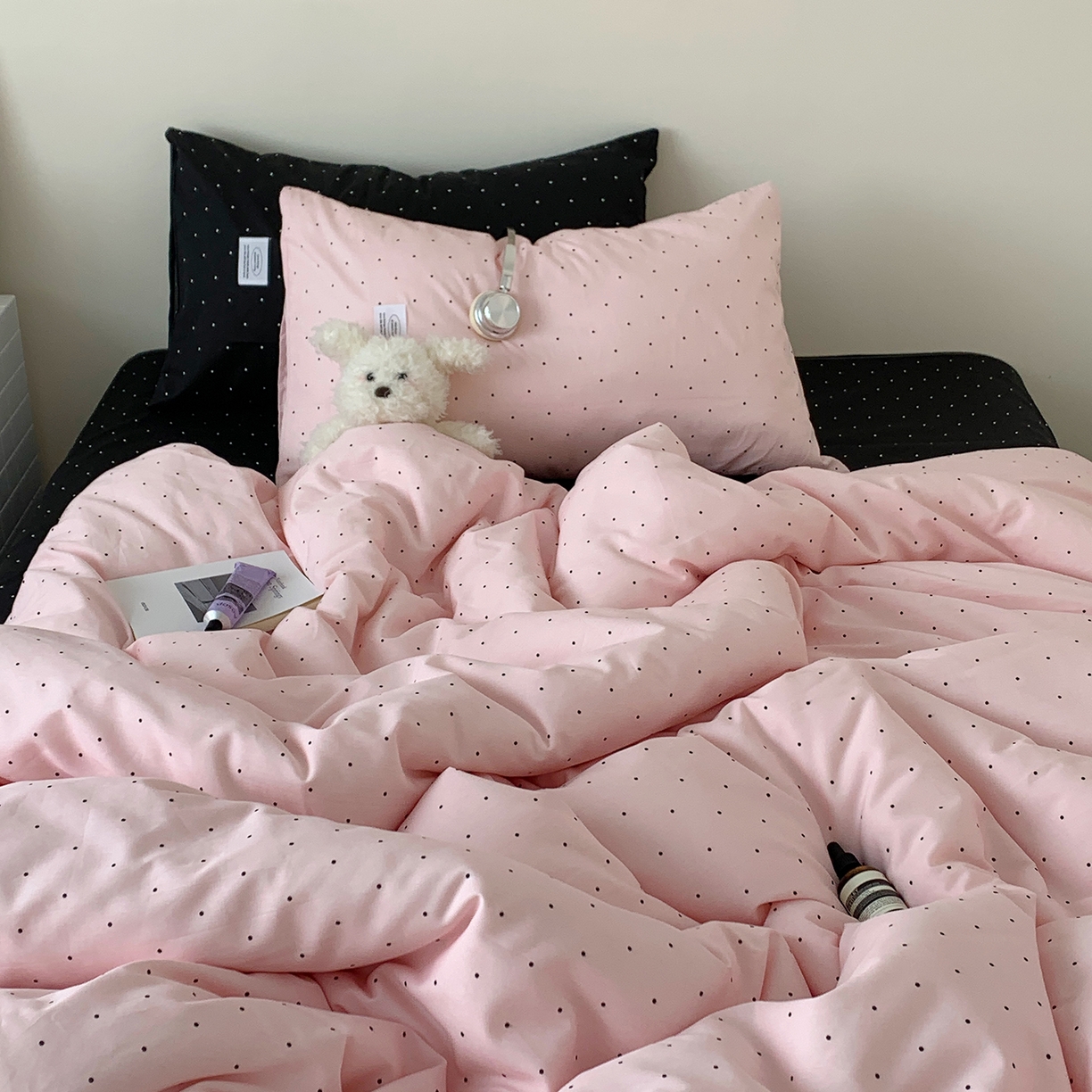 91家纺网 家纺一手货源 找家纺 （总）桃喜 2026新款全棉水洗棉ins博主风四件套