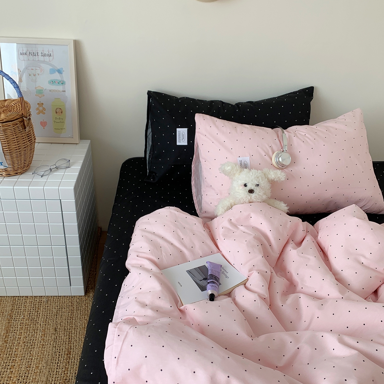 91家纺网 家纺一手货源 找家纺 （总）桃喜 2026新款全棉水洗棉ins博主风四件套