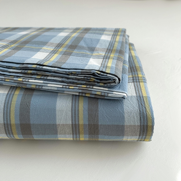 91家纺网 家纺一手货源 找家纺 恋人优选 2026新款全棉纯棉色织床单单床单床单单件 莫妮兰