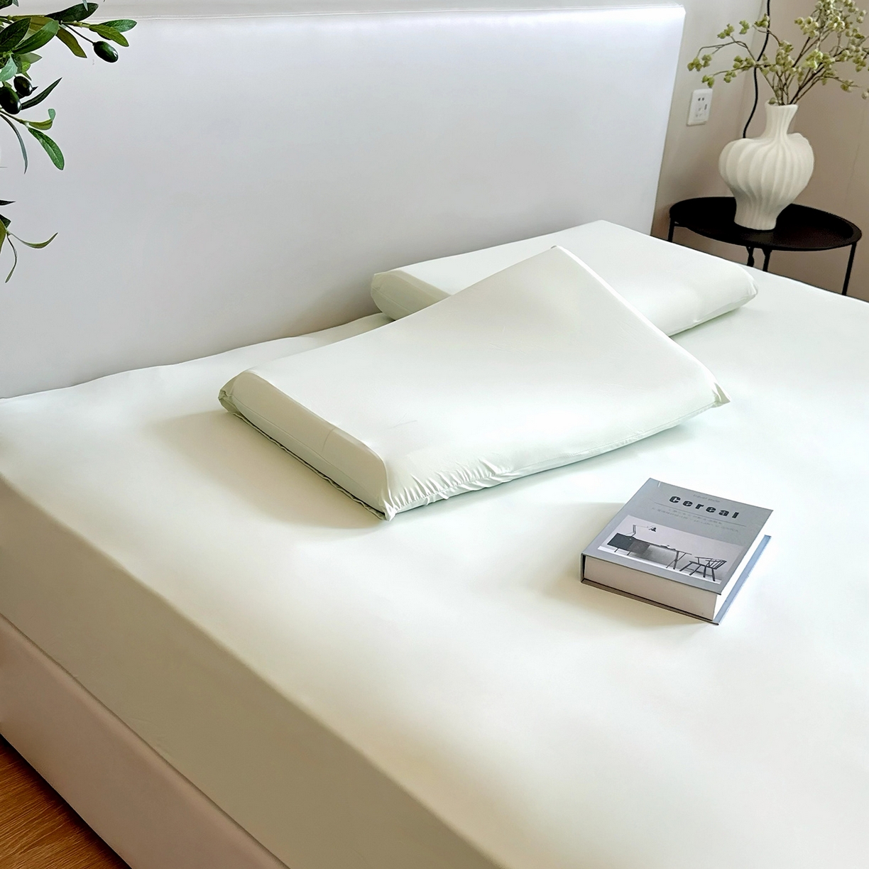 91家纺网 家纺一手货源 找家纺 （总）兜米家居 2026新款某姆同款锦氨A类凉感（180克）床笠三件套