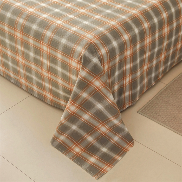 91家纺网 家纺一手货源 找家纺 恋人优选 2026新款全棉纯棉色织床单单床单床单单件 诺卡