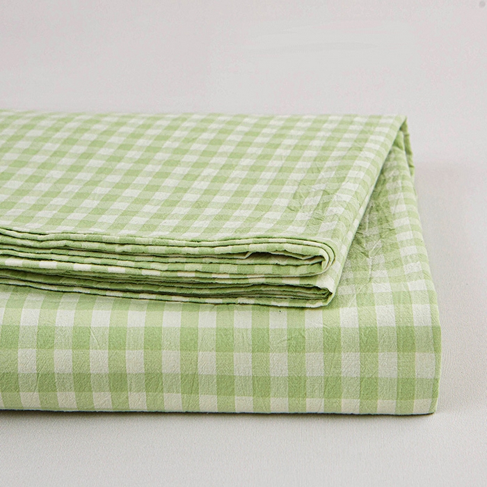 91家纺网 家纺一手货源 找家纺 恋人优选 2026新款全棉纯棉色织床单单床单床单单件 糖果格