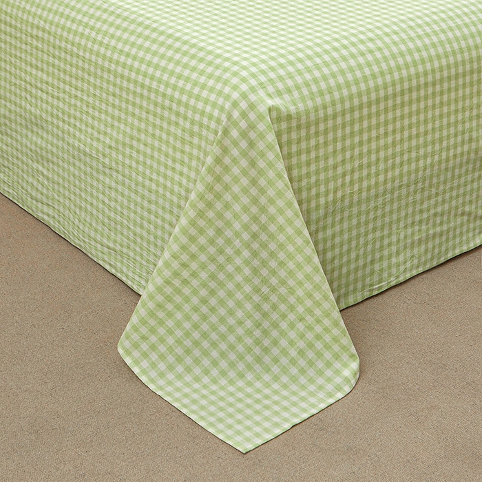 91家纺网 家纺一手货源 找家纺 恋人优选 2026新款全棉纯棉色织床单单床单床单单件 糖果格