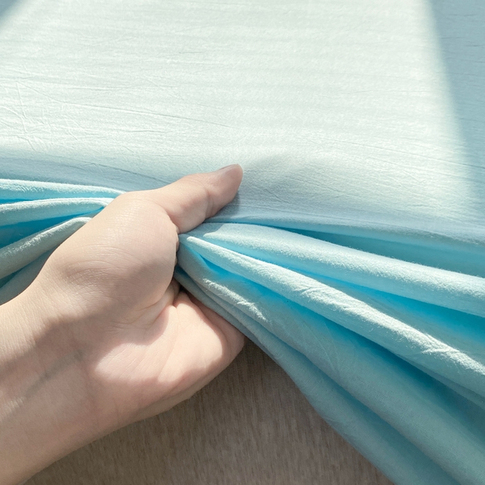 91家纺网 家纺一手货源 找家纺 恋人优选 2026新款全棉纯棉色织床单单床单床单单件 天兰