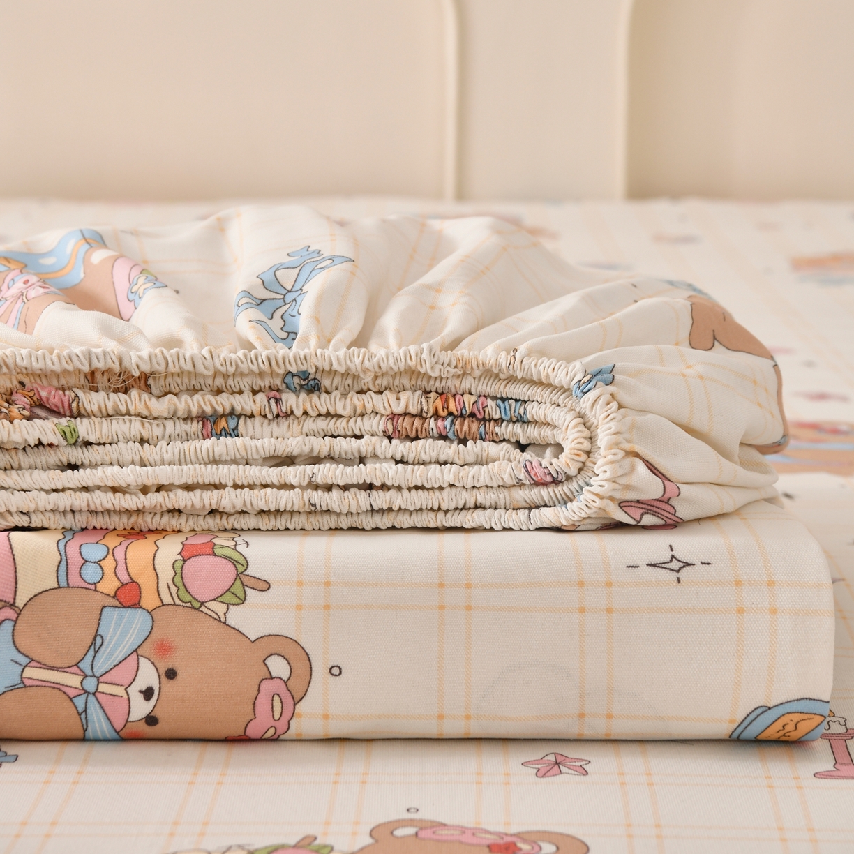 91家纺网 家纺一手货源 找家纺 （总）悠米悠家 2026新款工艺款印花老粗布床笠单品床笠床笠单件凉席席子