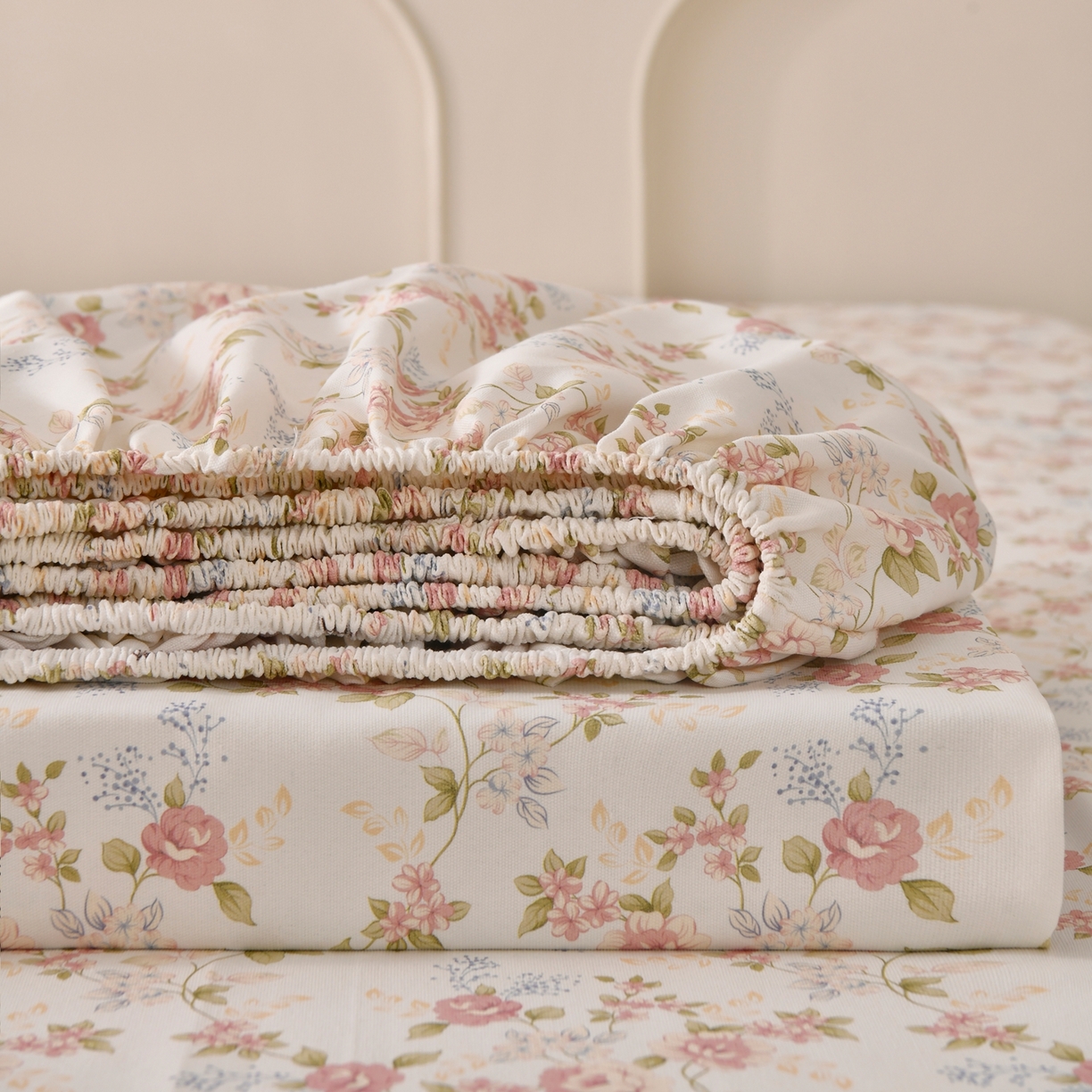 91家纺网 家纺一手货源 找家纺 （总）悠米悠家 2026新款工艺款印花老粗布床笠单品床笠床笠单件凉席席子