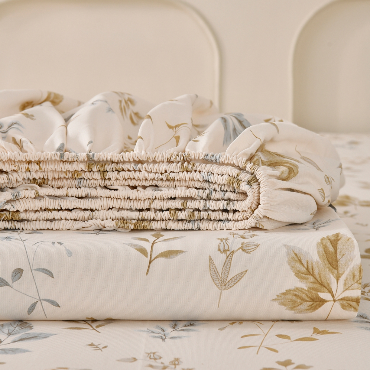 91家纺网 家纺一手货源 找家纺 （总）悠米悠家 2026新款工艺款印花老粗布床笠单品床笠床笠单件凉席席子