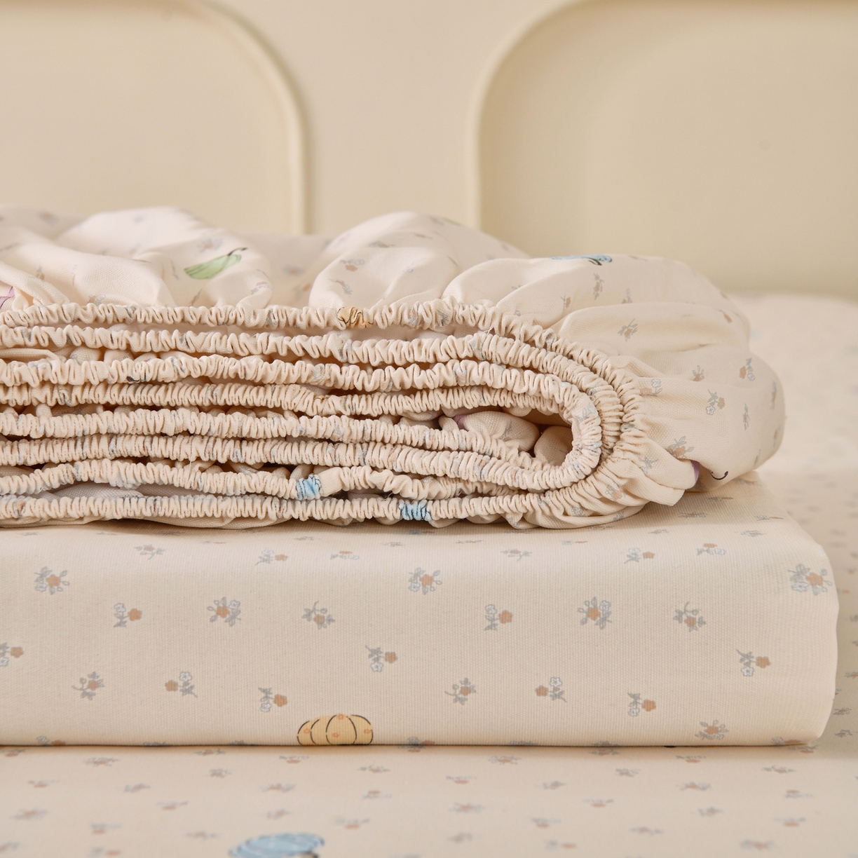 91家纺网 家纺一手货源 找家纺 （总）悠米悠家 2026新款工艺款印花老粗布床笠单品床笠床笠单件凉席席子