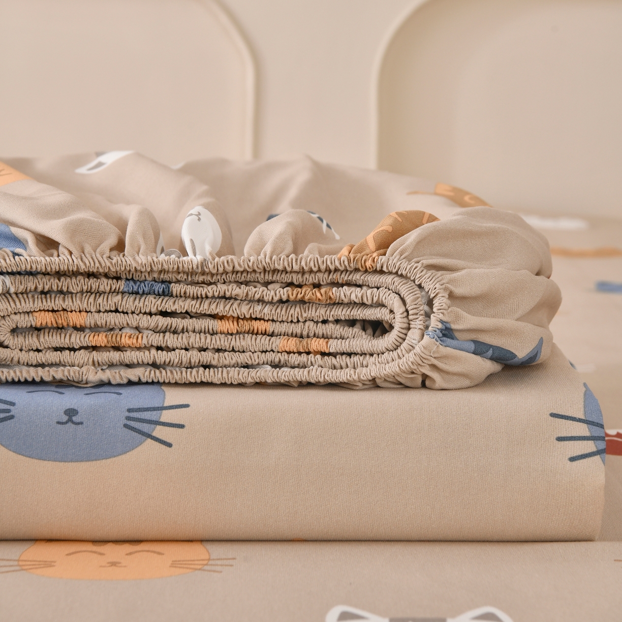 91家纺网 家纺一手货源 找家纺 （总）悠米悠家 2026新款工艺款印花老粗布床笠单品床笠床笠单件凉席席子