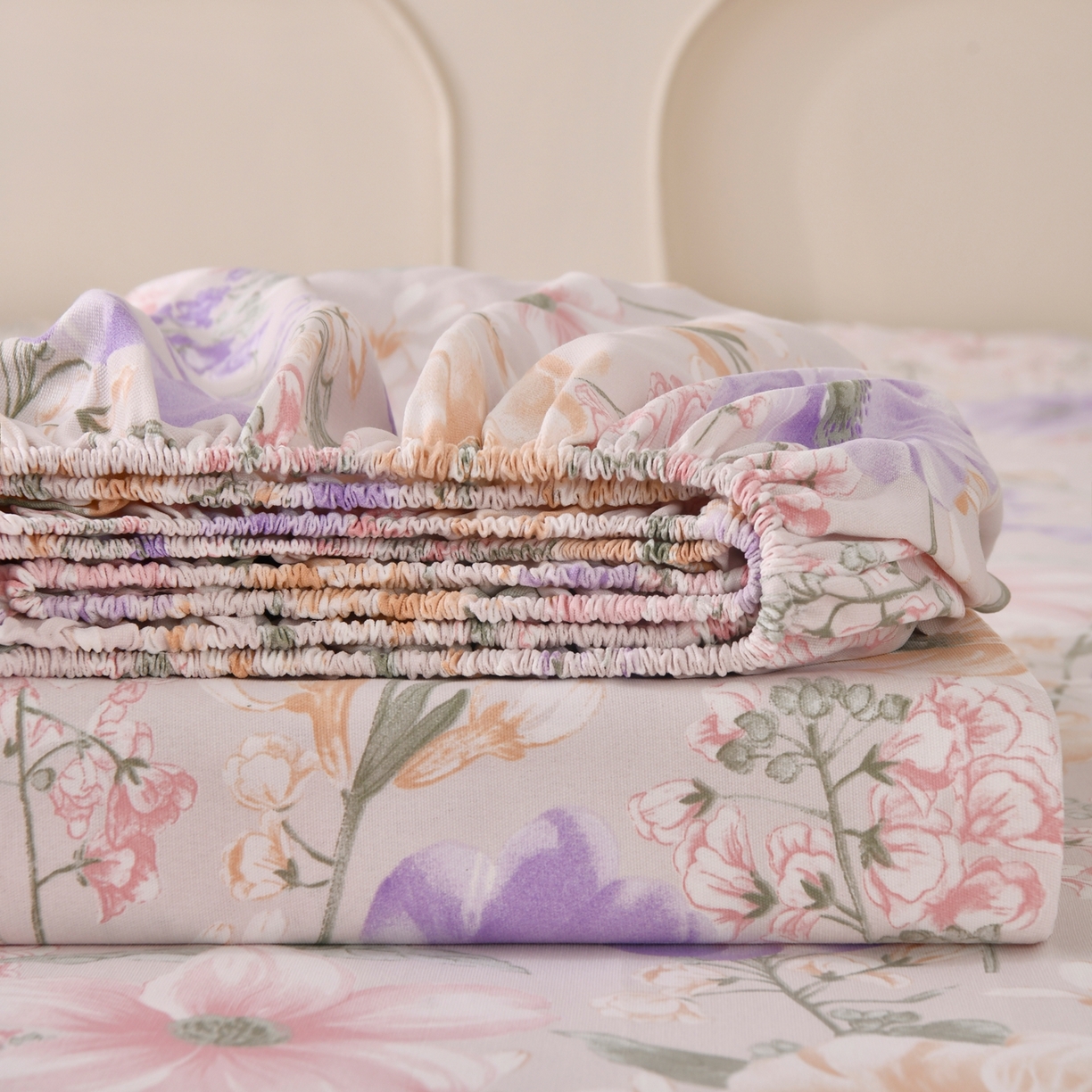 91家纺网 家纺一手货源 找家纺 （总）悠米悠家 2026新款工艺款印花老粗布床笠单品床笠床笠单件凉席席子